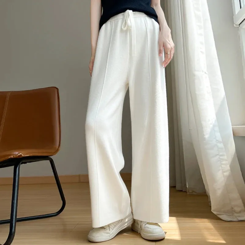 Nivara - Relaxed Fit Cashmere Trousers