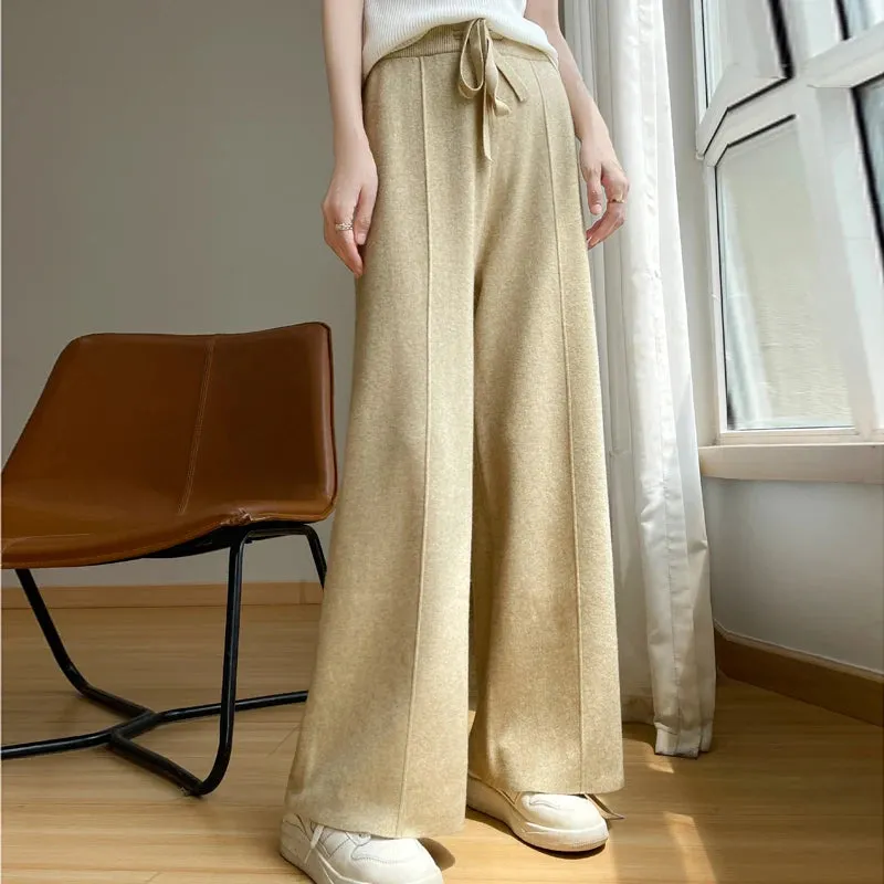 Nivara - Relaxed Fit Cashmere Trousers