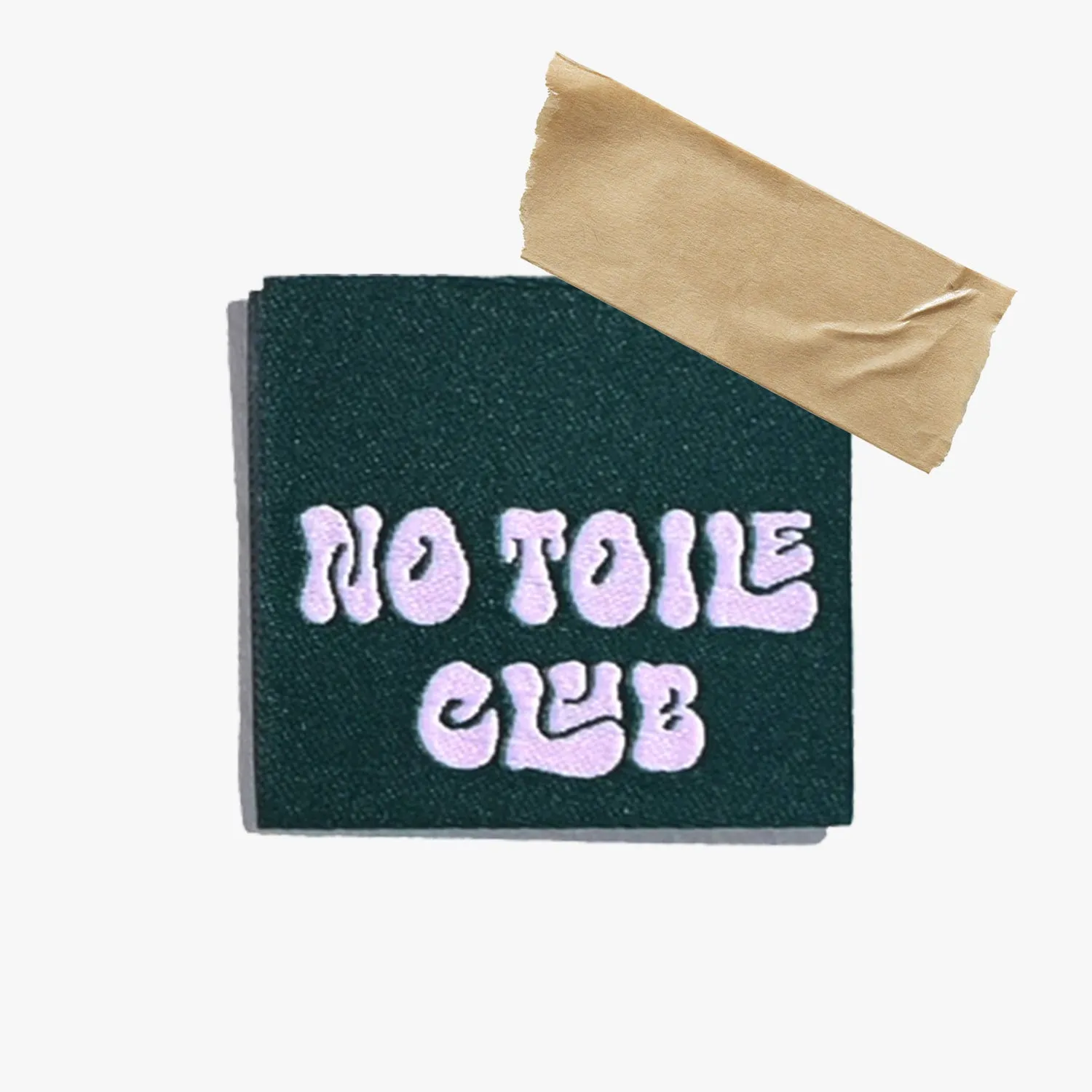 'No Toile Club' Label | 6 Sew-in Labels