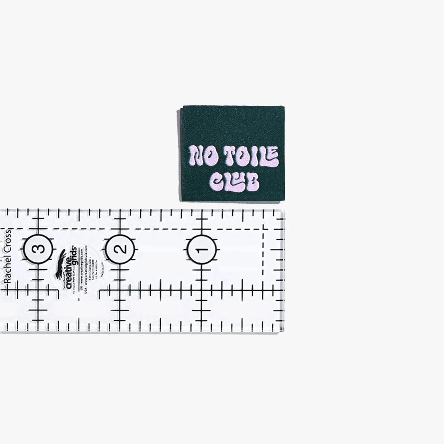 'No Toile Club' Label | 6 Sew-in Labels