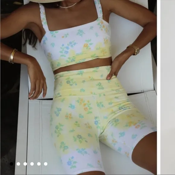 NWT Bandier x Sincerely Jules The Rue Ruffle Bra