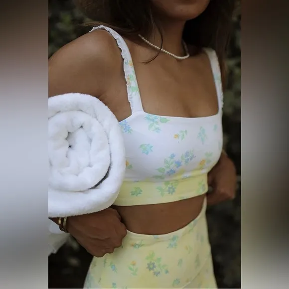 NWT Bandier x Sincerely Jules The Rue Ruffle Bra