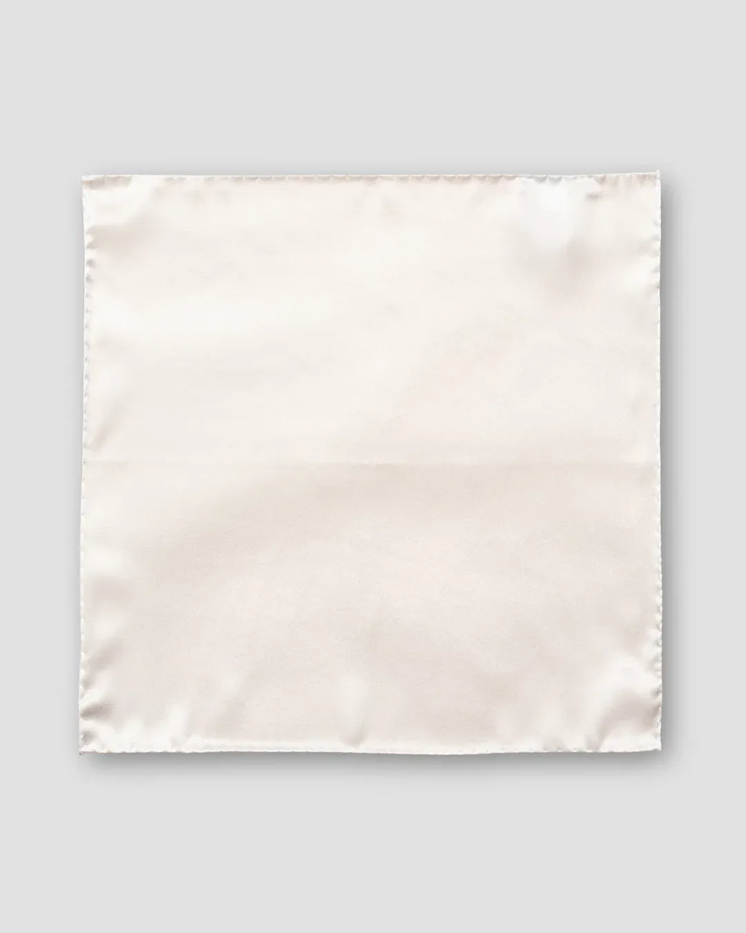 OFF-WHITE SILK WEDDING POCKET SQUARE