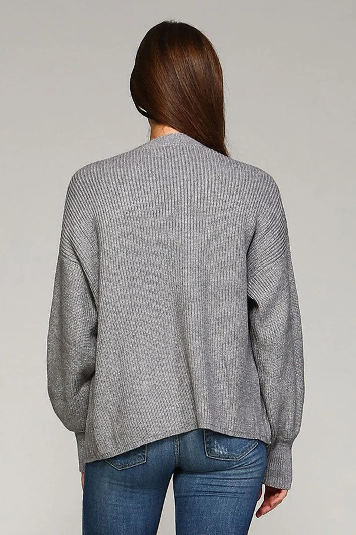 Open Front Cardigan