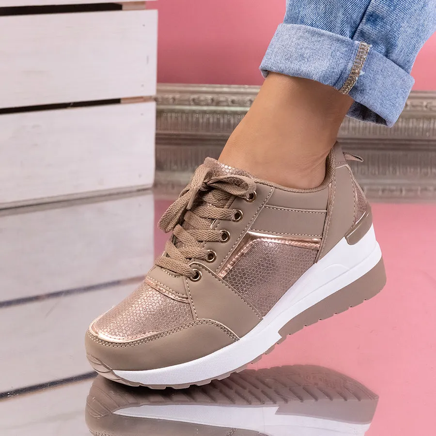 Pantofi sport Veneta - Khaki