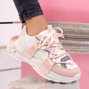 Pantofi sport Verona - Beige/Pink
