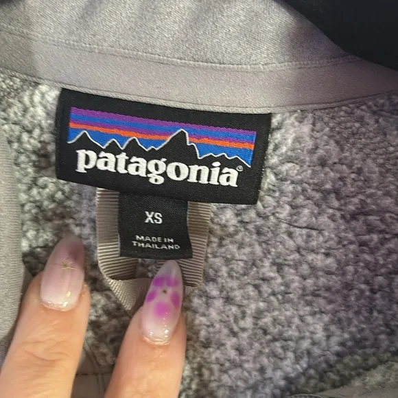 Patagonia Women's Gray Better Sweater Full Zip Fleece Jacket XS