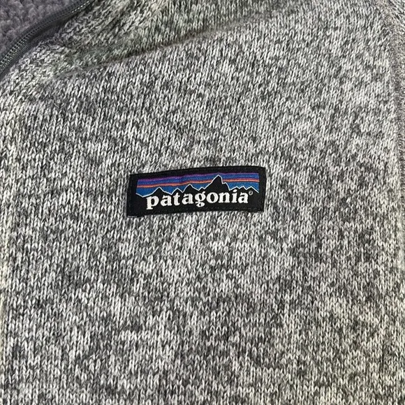 Patagonia Women's Gray Better Sweater Full Zip Fleece Jacket XS
