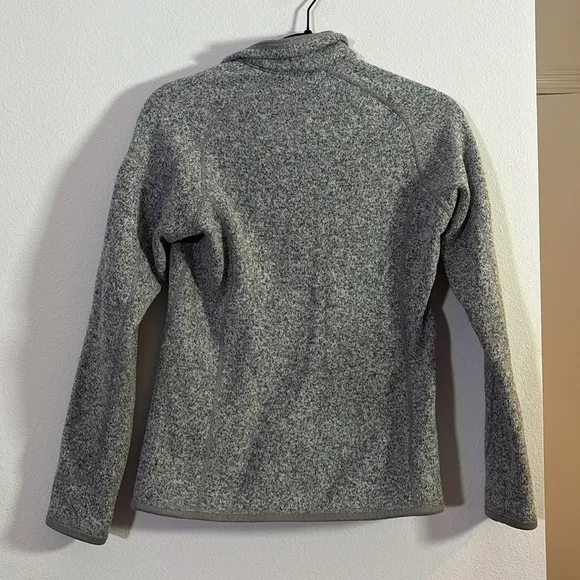 Patagonia Women's Gray Better Sweater Full Zip Fleece Jacket XS