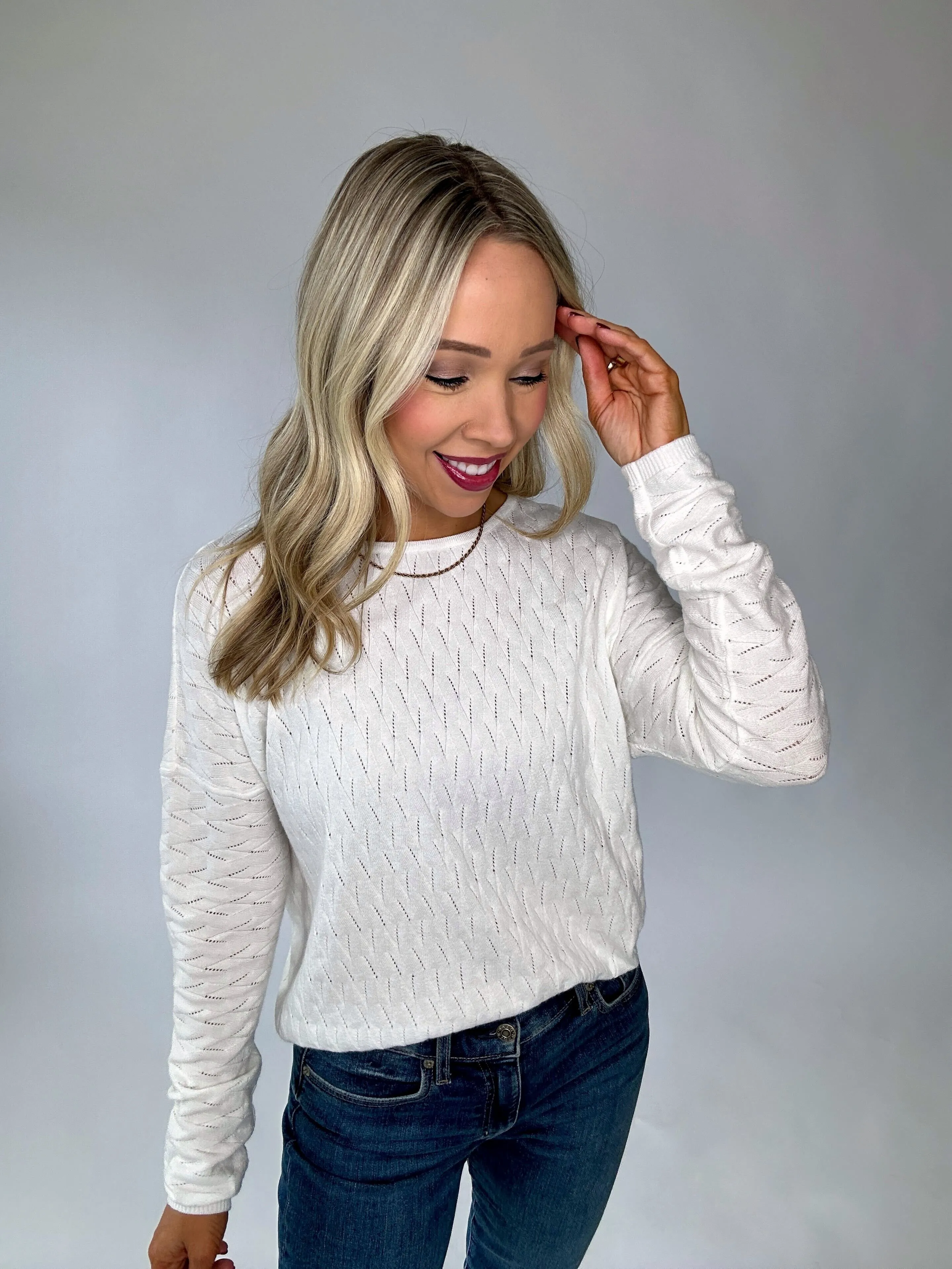 Perfect Example Sweater - Off White