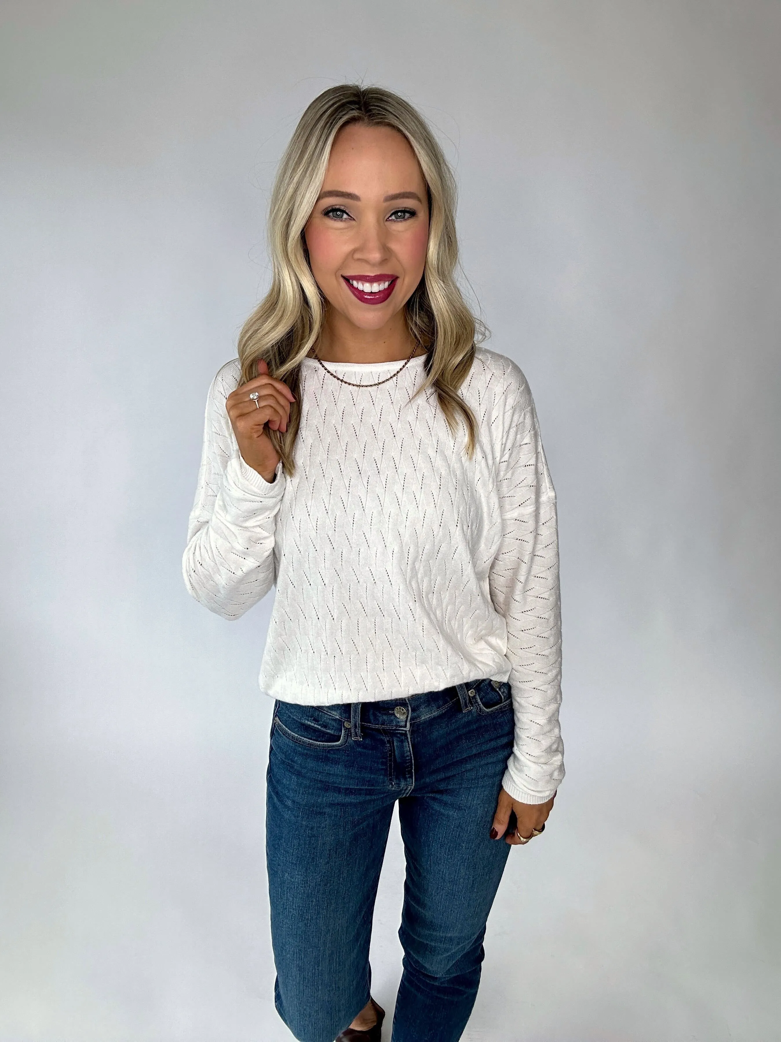 Perfect Example Sweater - Off White