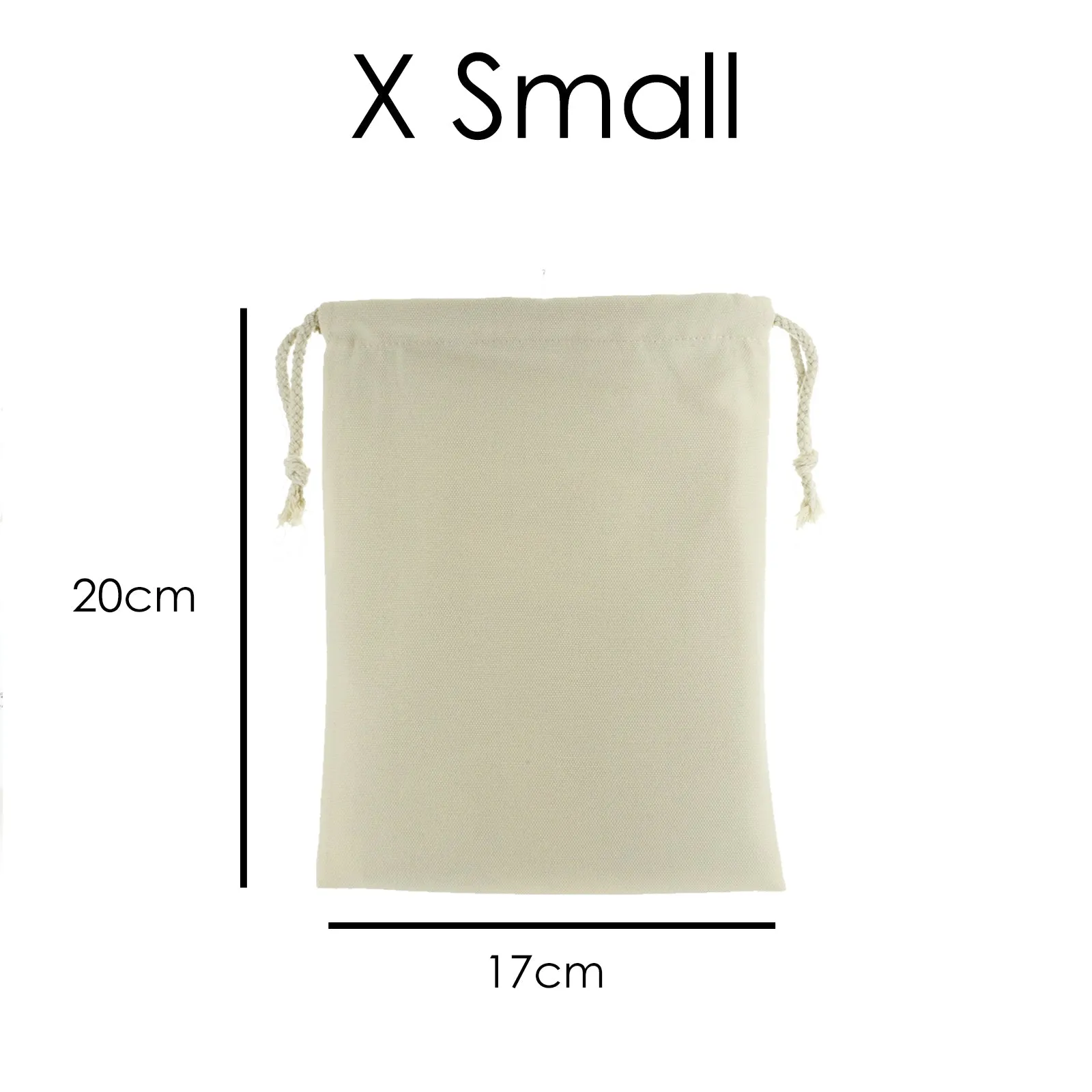 Personalised Canvas Sack with Stylish Text and Arrow Love Hearts Print