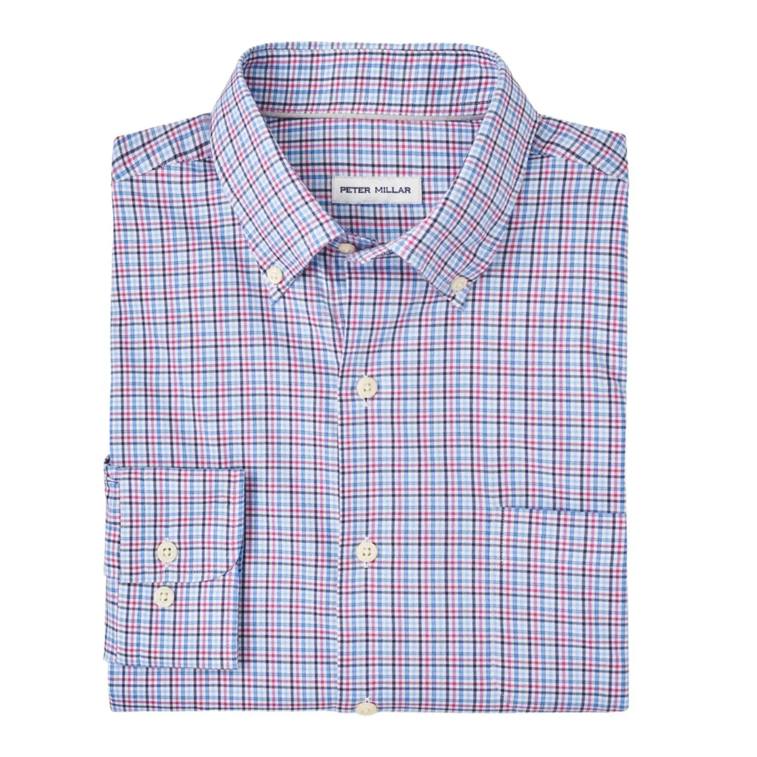 Peter Millar Albert Crown Lite Cotton-Stretch Sport Shirt