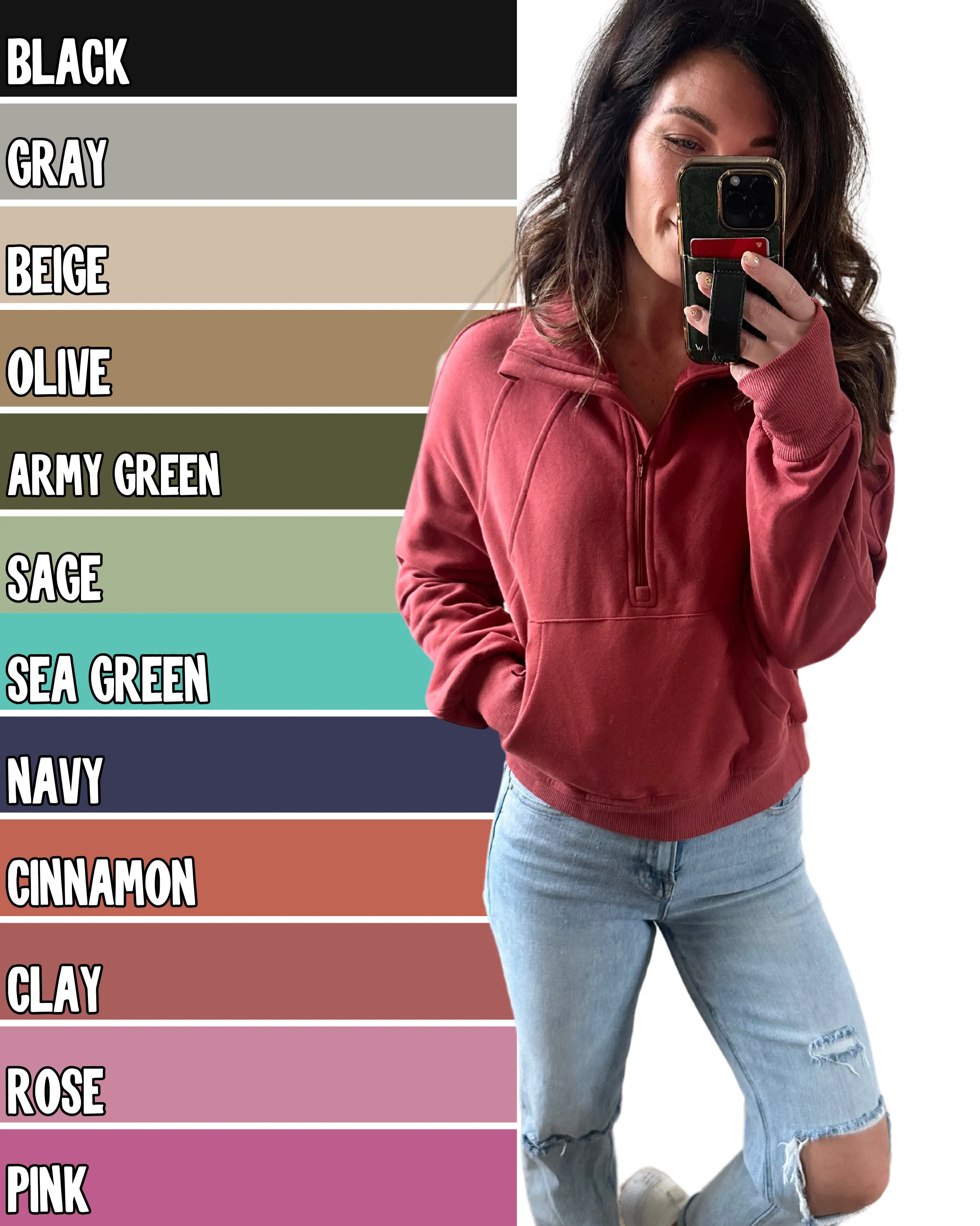 Play Along Quarter Zip Pullover - PREORDER