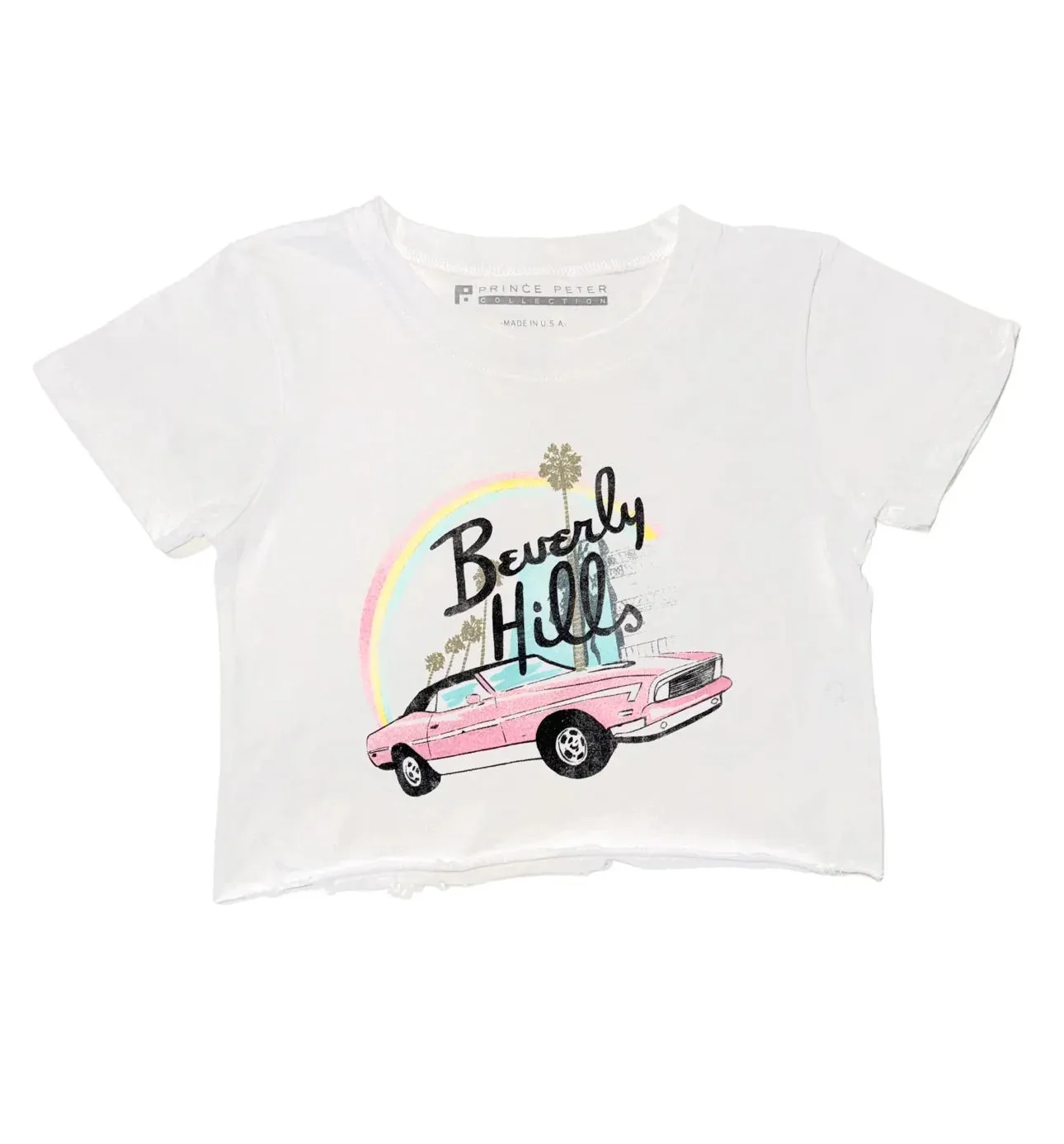 Prince Peter- Beverly Hills Roadster Crop (White)