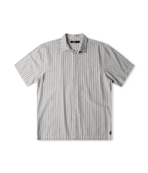REYNOLDS STRIPE SS SHIRT - BONE