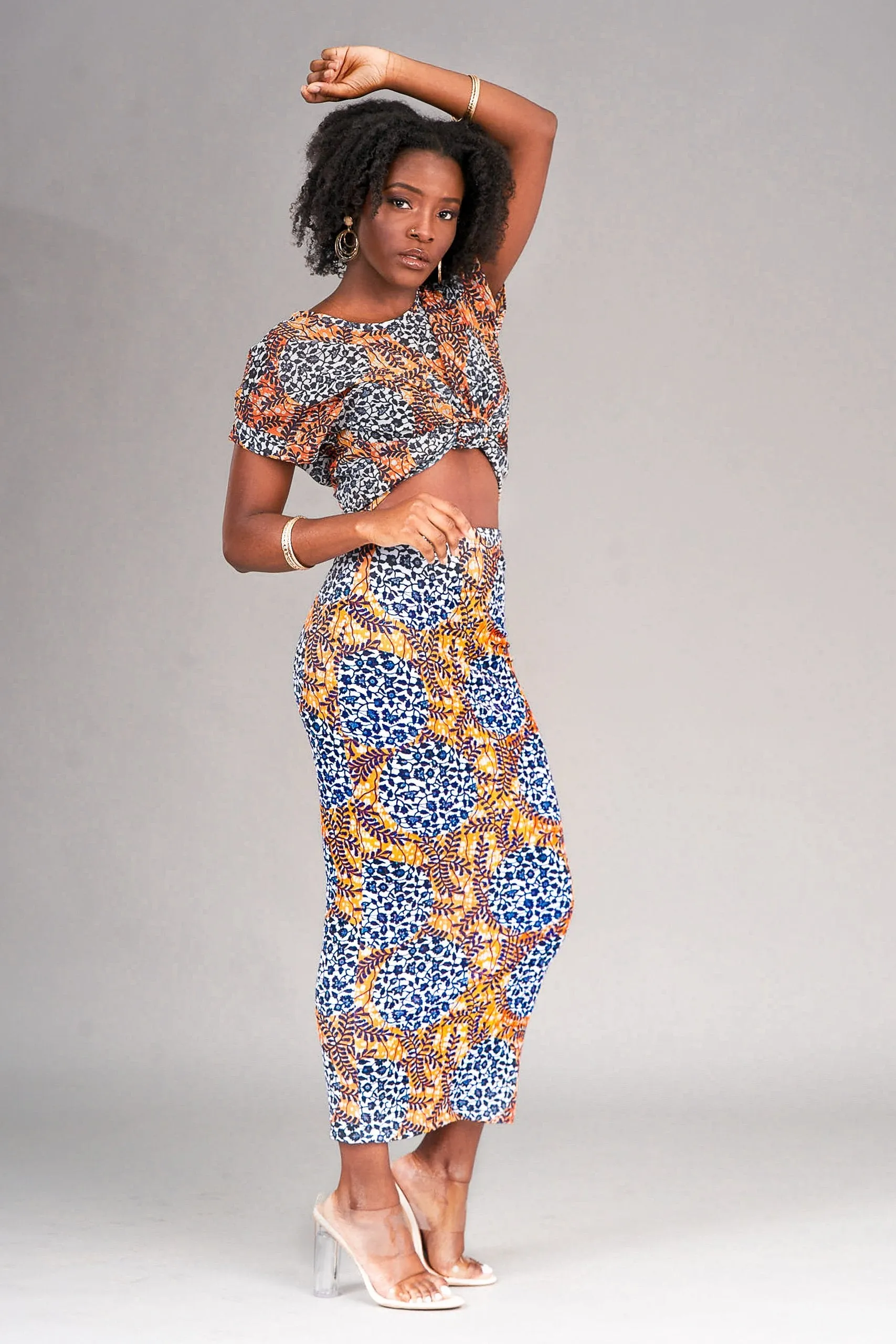 Ruki Midi Bodycon Skirt