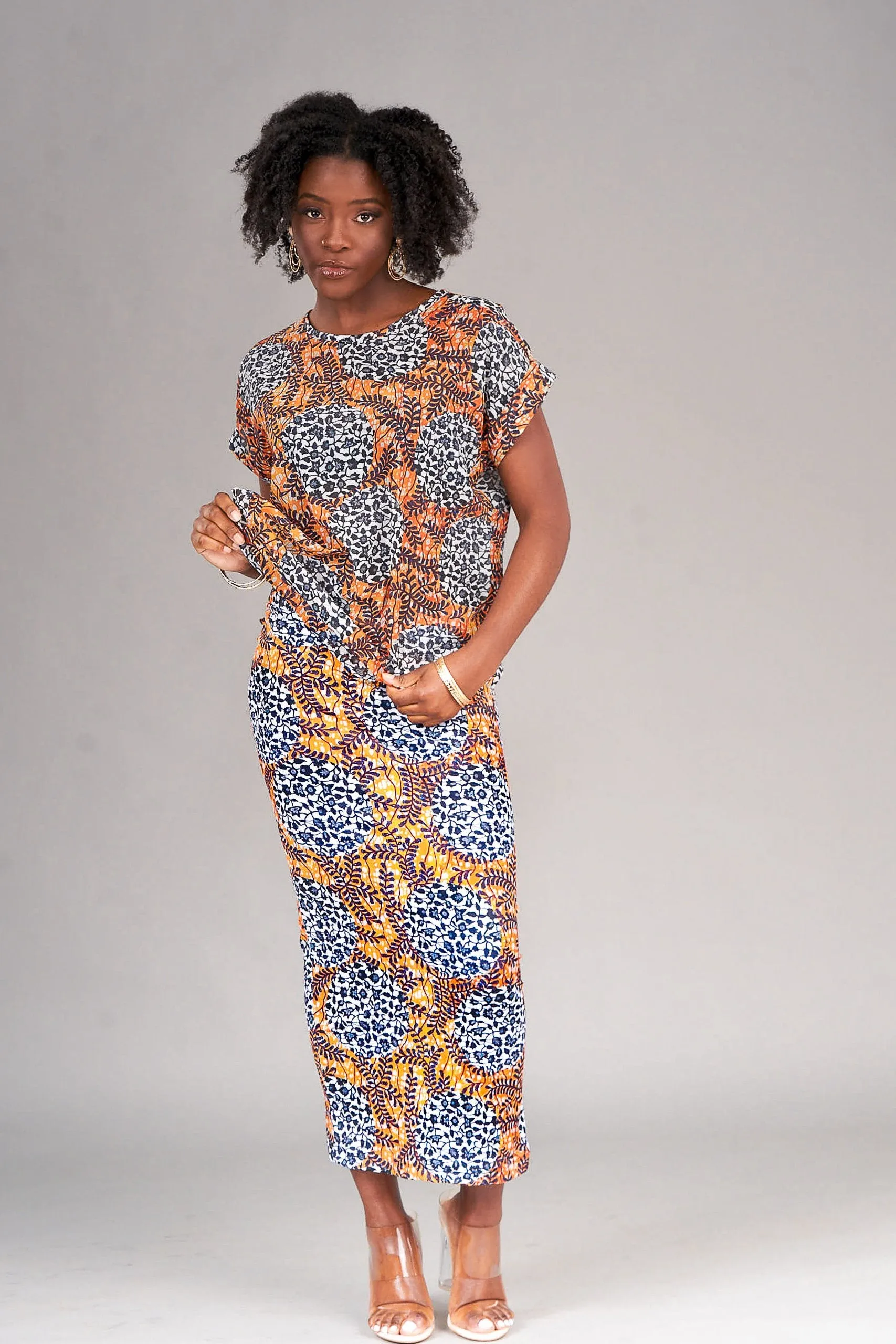 Ruki Midi Bodycon Skirt