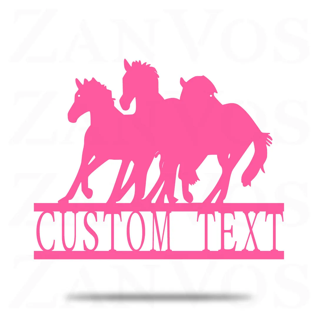Running Horse Monogram