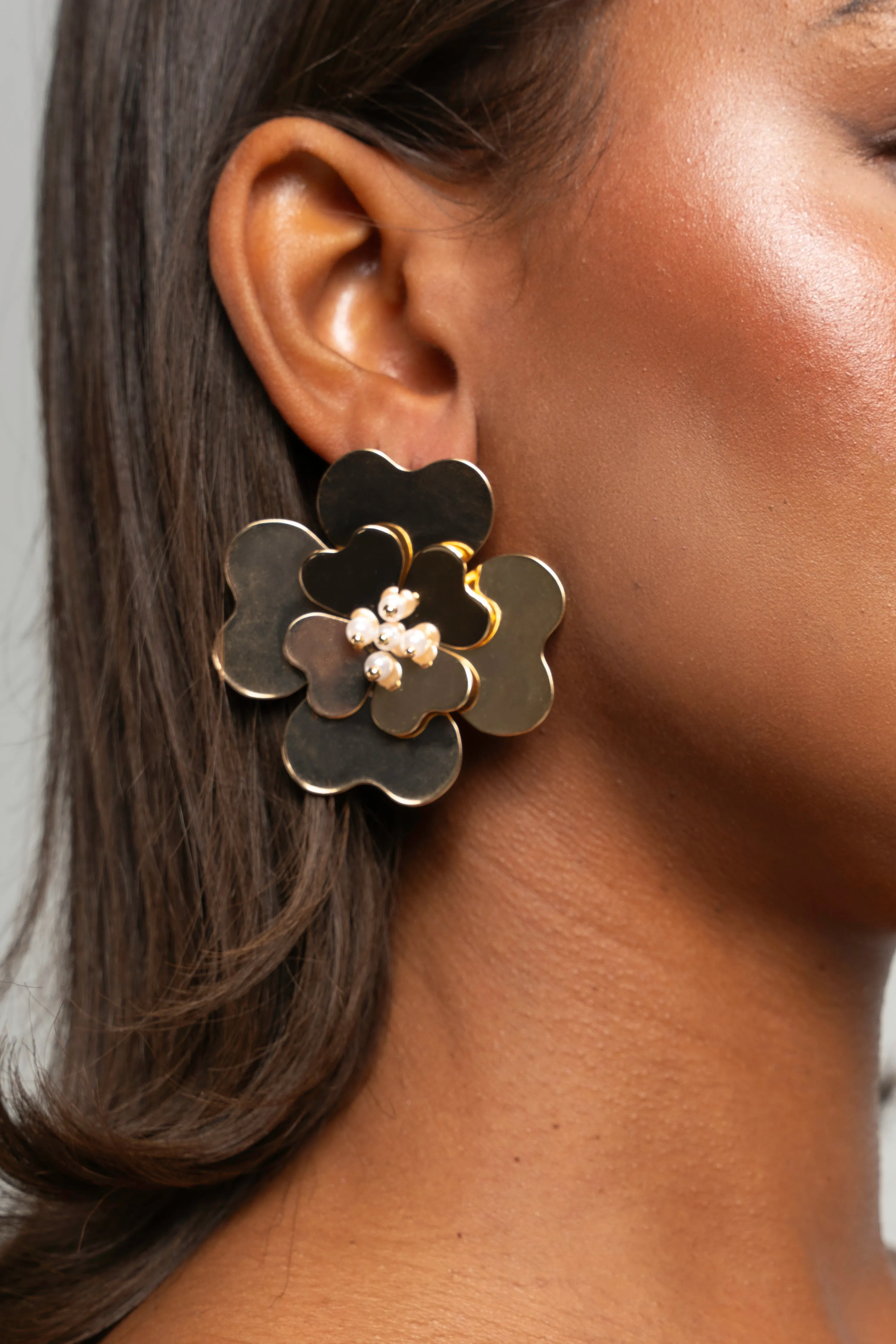 SATO MINI earrings in GOLD