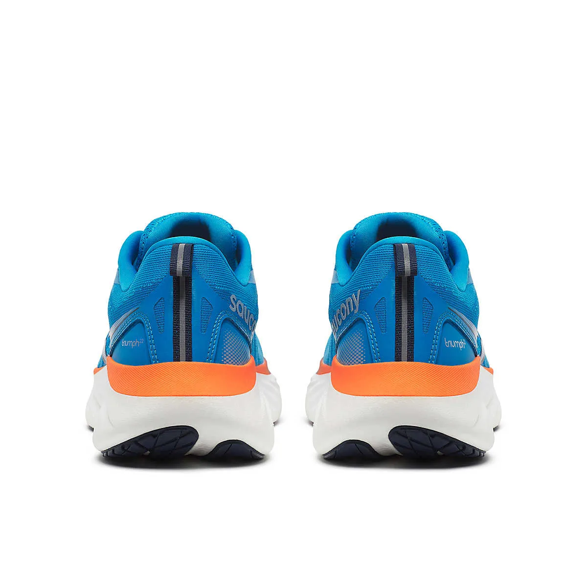 Saucony Men's Triumph 22 Wide in Viziblue/Pepper