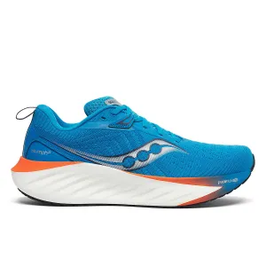 Saucony Men's Triumph 22 Wide in Viziblue/Pepper