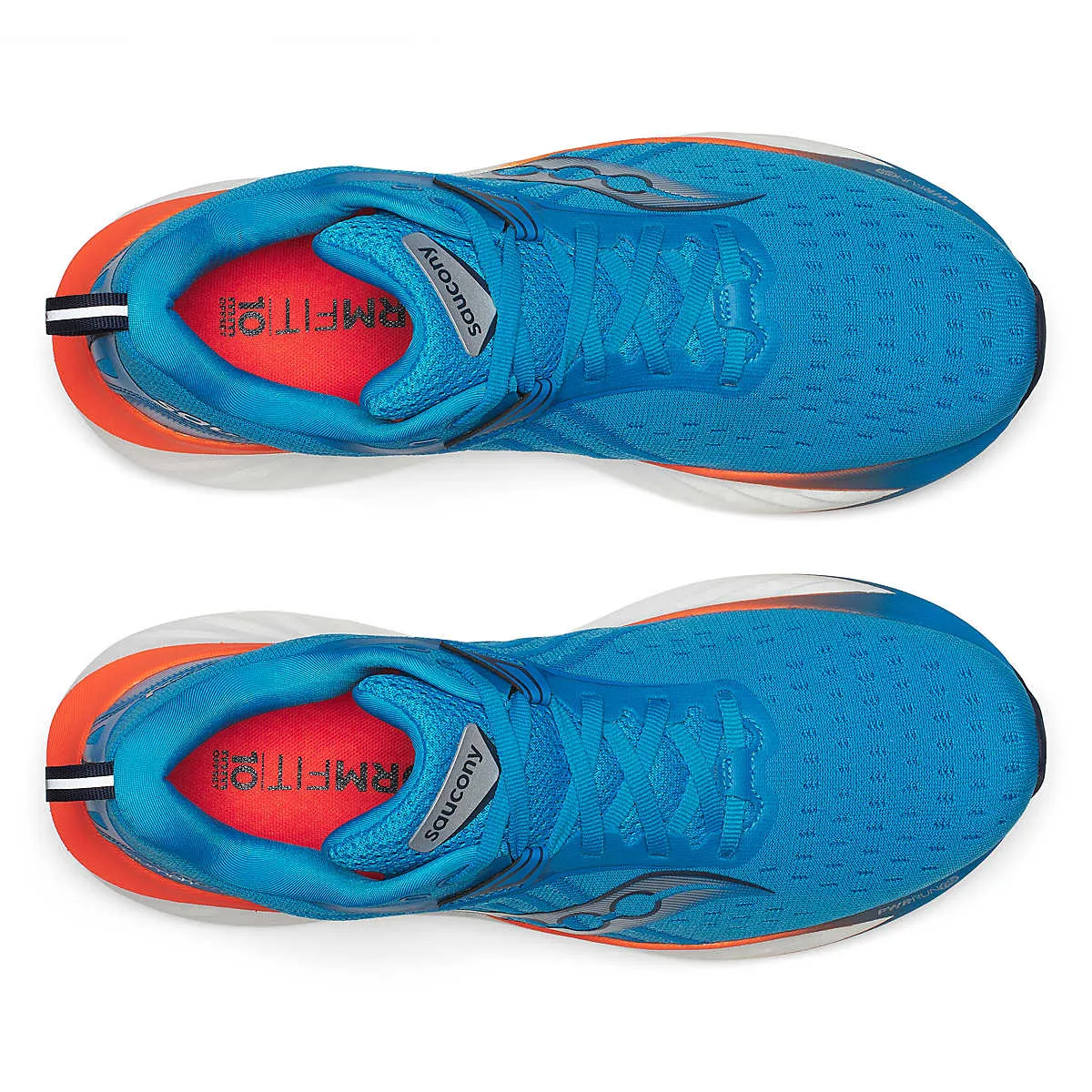 Saucony Men's Triumph 22 Wide in Viziblue/Pepper