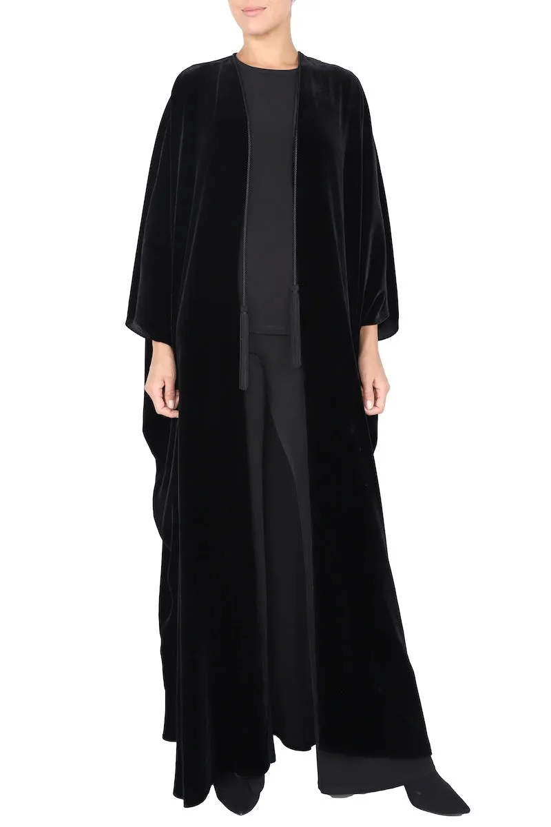 Silk Velour Cape Cover Up