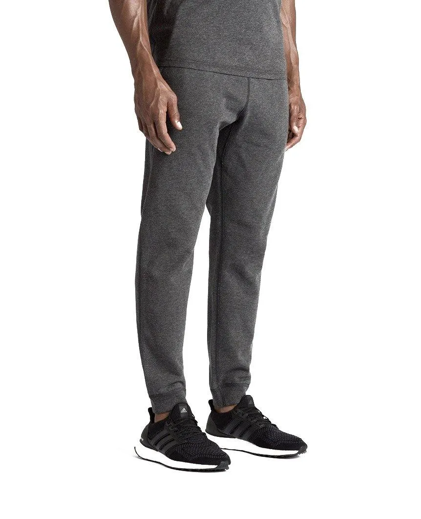 Slim Sweatpant Midweight Terry Heather Charcoal