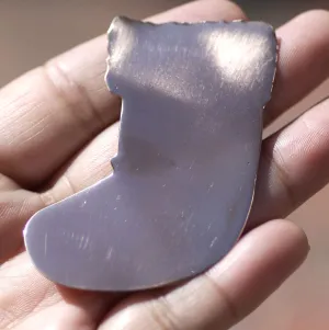Smooth Christmas Boots 57mm x 43mm Blanks Shape