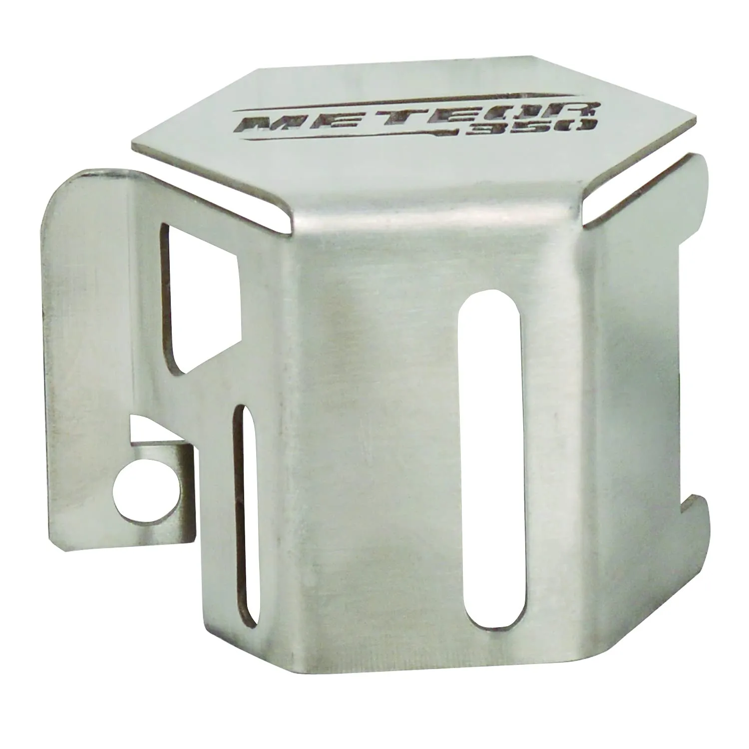 Stainless Steel Stylish Rear  Brake Oil Container Guard for Royal Enfield Meteor 350 Model