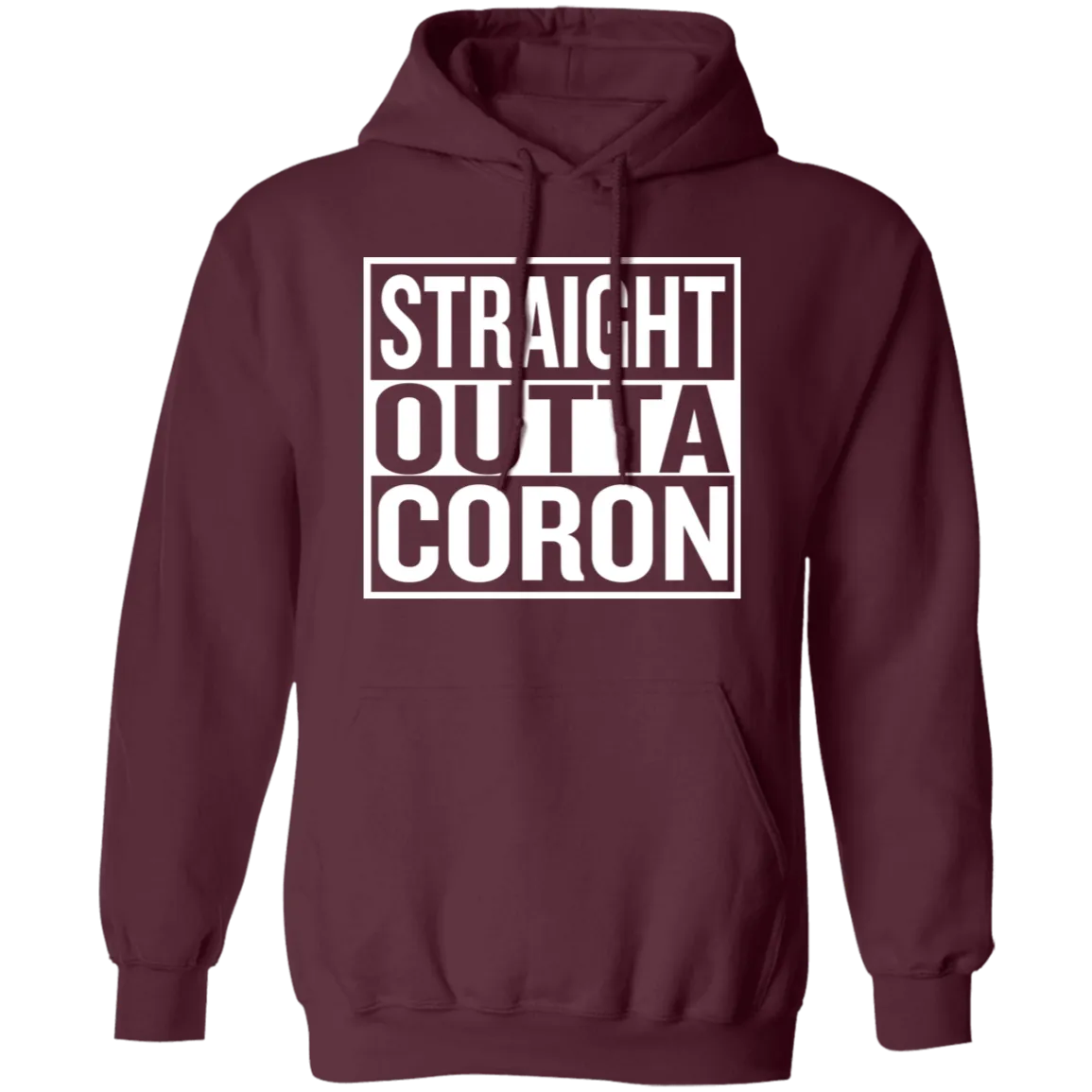 Straight Outta Coron Unisex Pullover Hoodie