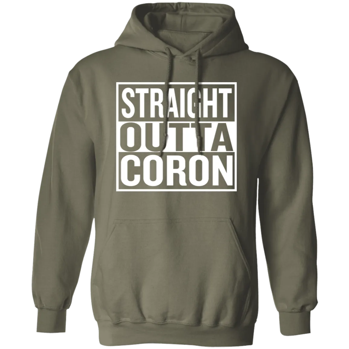 Straight Outta Coron Unisex Pullover Hoodie