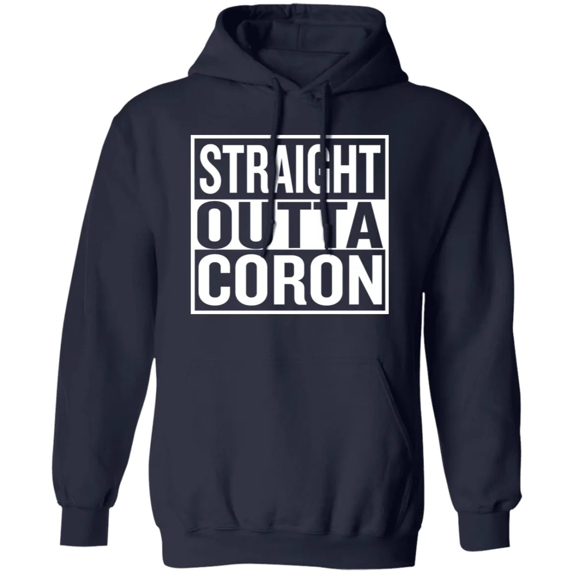 Straight Outta Coron Unisex Pullover Hoodie