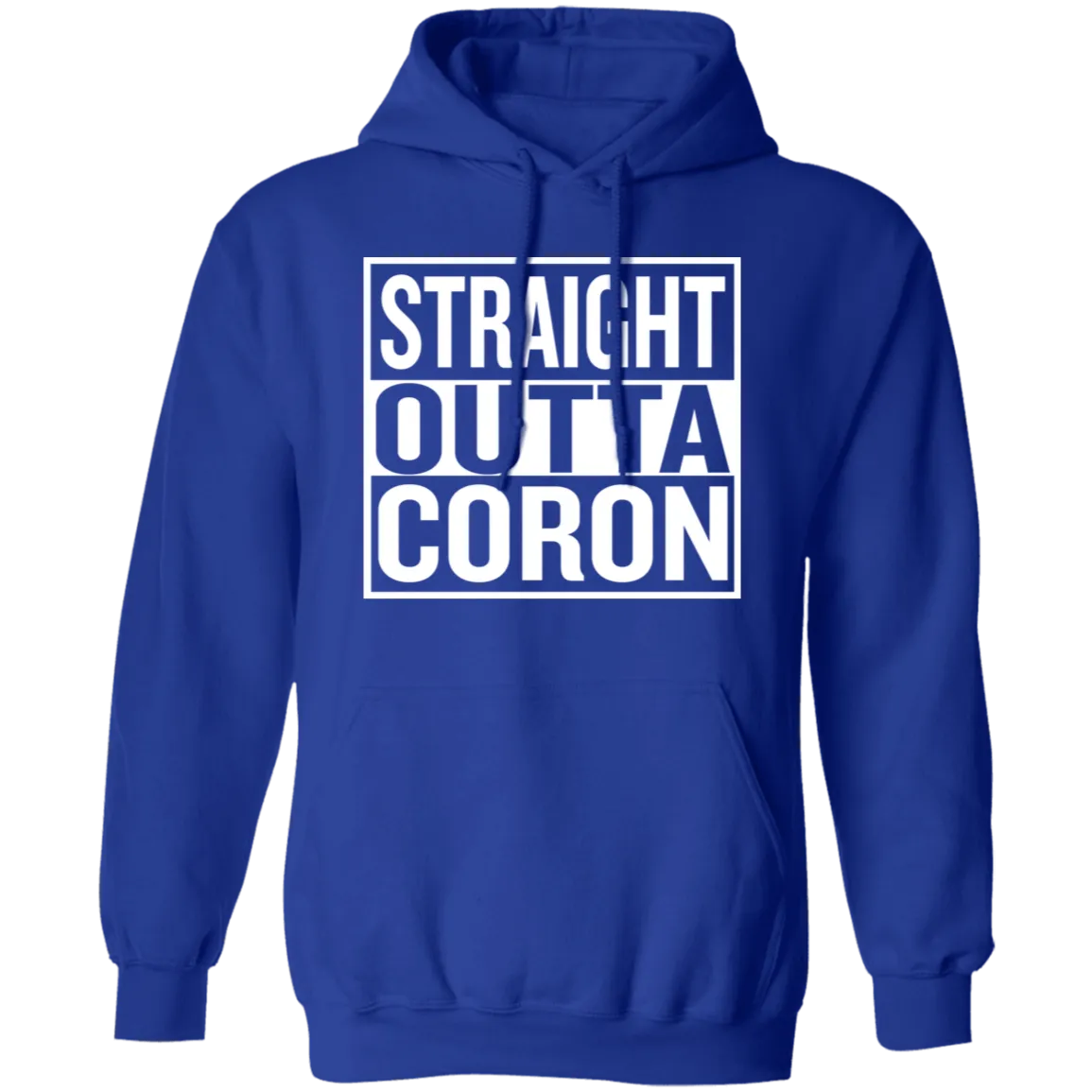 Straight Outta Coron Unisex Pullover Hoodie