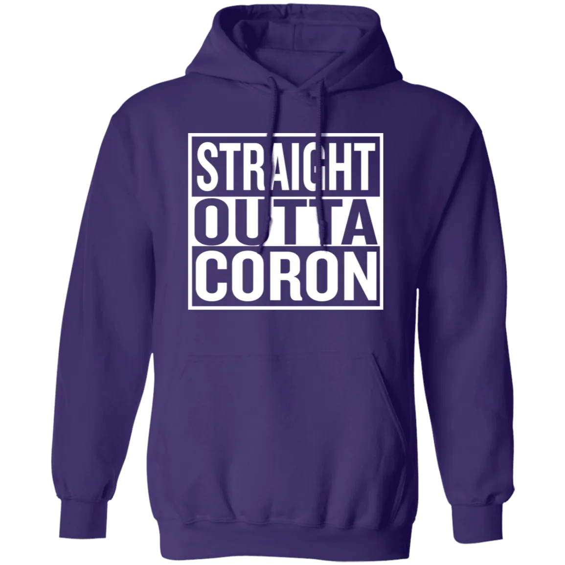 Straight Outta Coron Unisex Pullover Hoodie