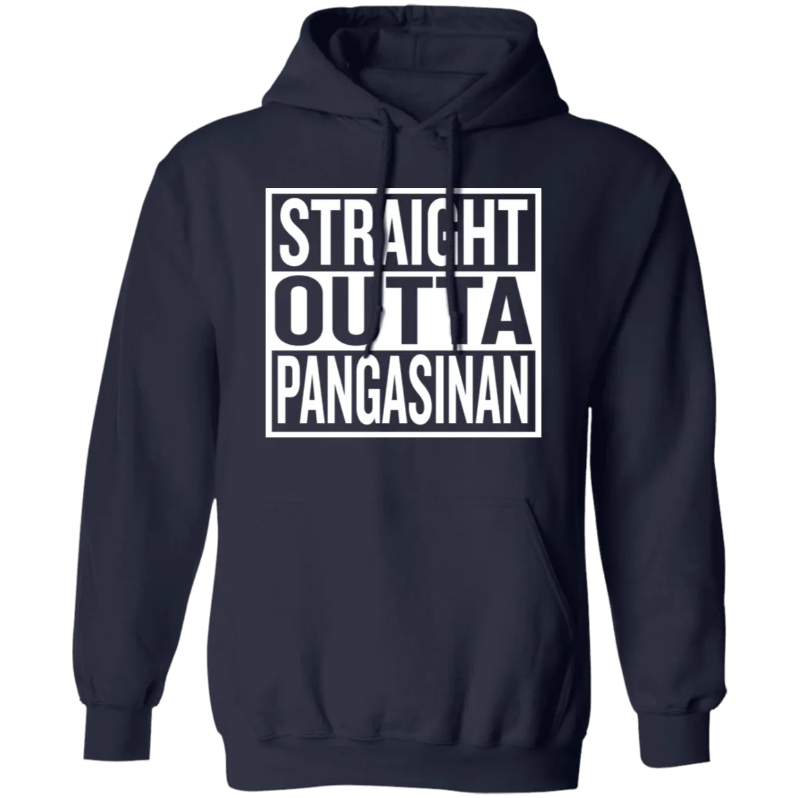 Straight Outta Pangasinan Unisex Pullover Hoodie