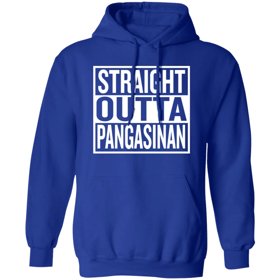 Straight Outta Pangasinan Unisex Pullover Hoodie
