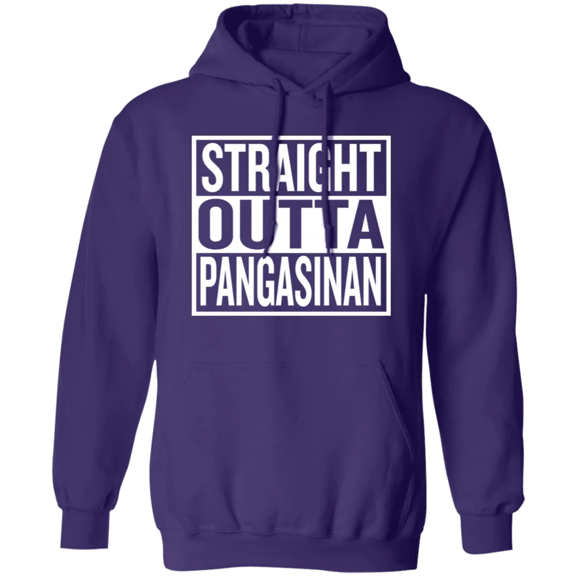 Straight Outta Pangasinan Unisex Pullover Hoodie