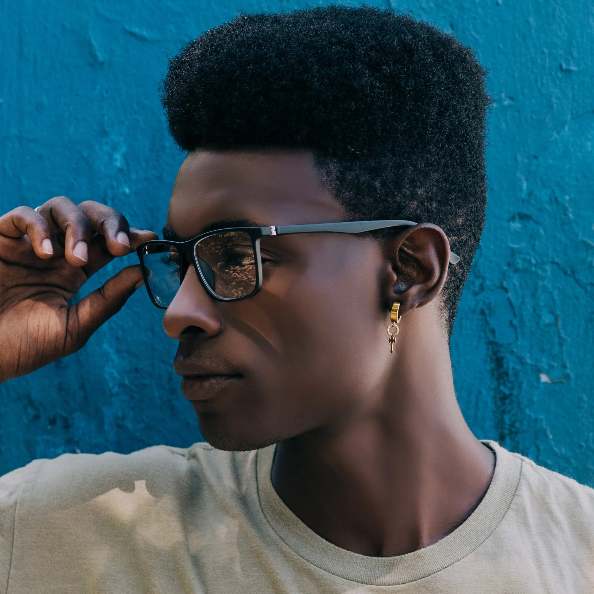 Stylish Wide Frame Reading Glasses for Men | R-775
