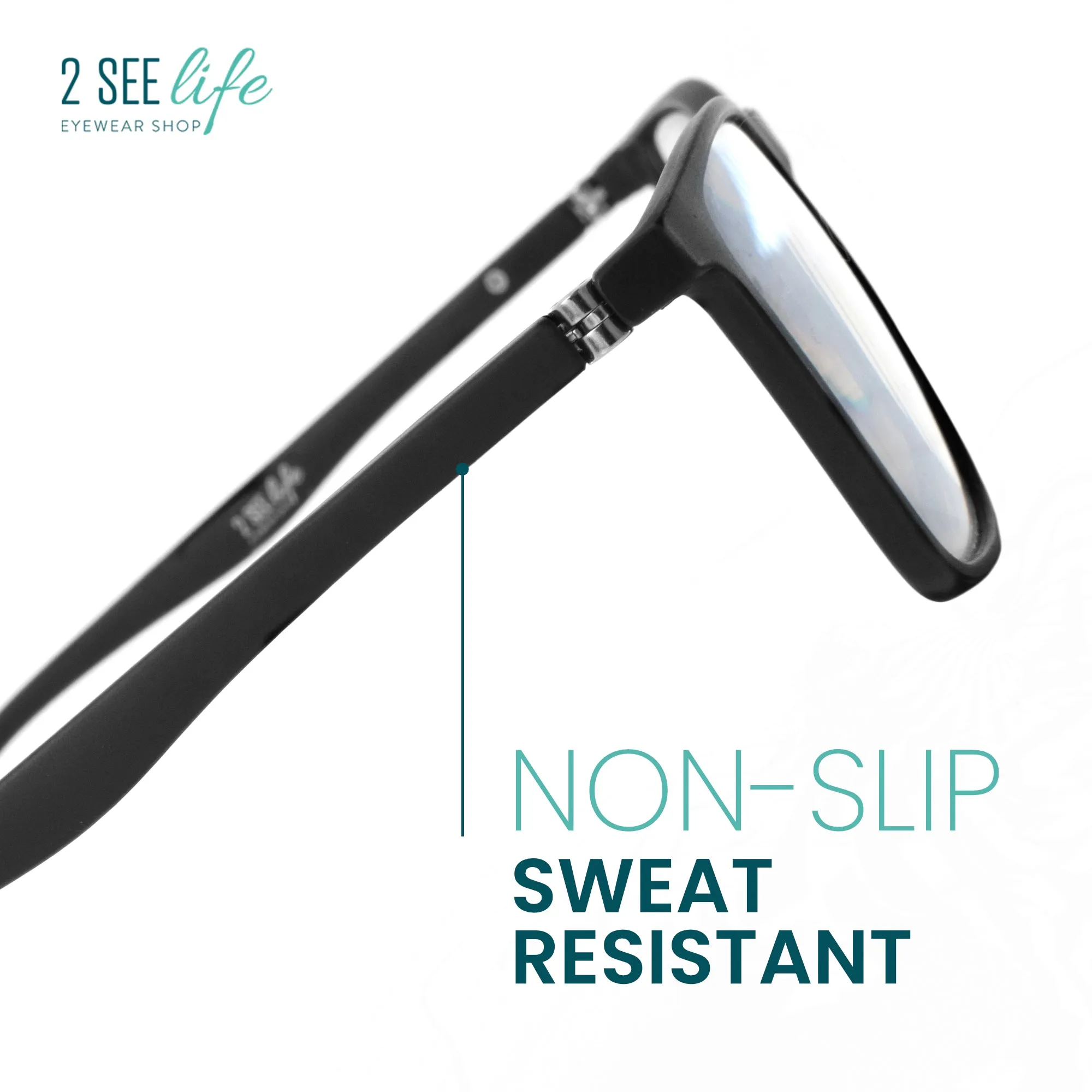 Stylish Wide Frame Reading Glasses for Men | R-775