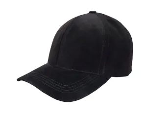 suede ball cap
