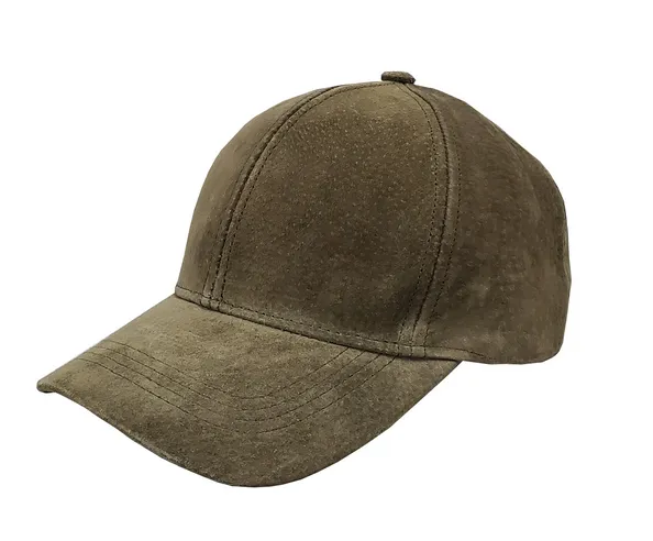 suede ball cap