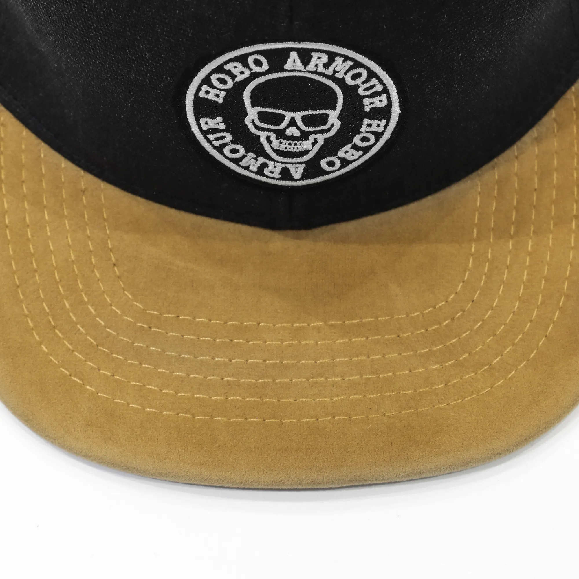 Suede Peak Snapback