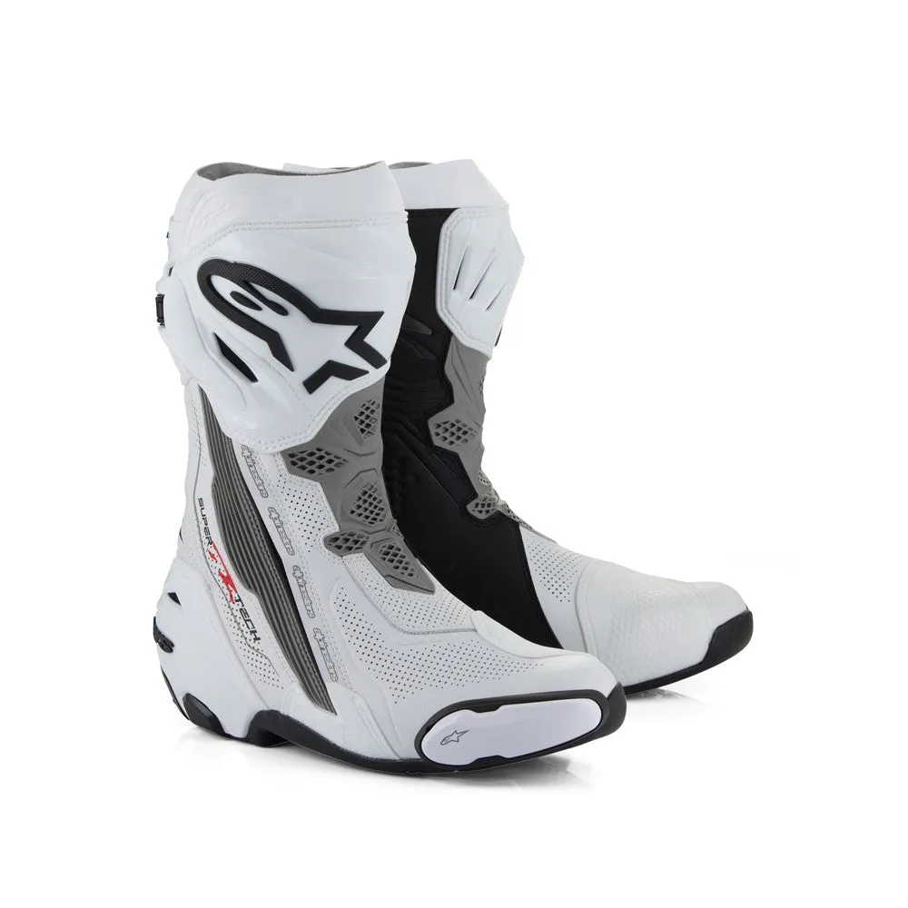 Supertech R Vented Boots White/Mid Gray/Black 46