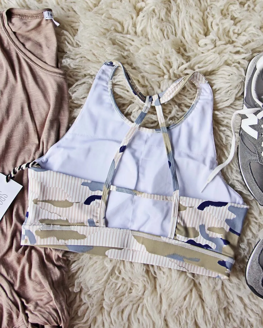 Sweet Camo Sports Bra