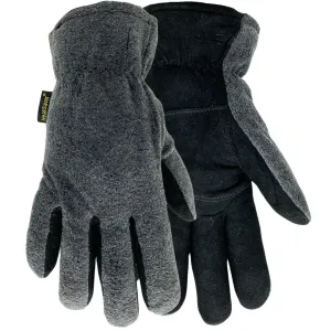 T150 HEATSAVER LINED SPLIT DEERSKIN SKI GLOVE - PAIR
