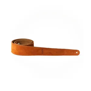 Taylor Embroidered Suede 2.5Inch Guitar Strap, Honey