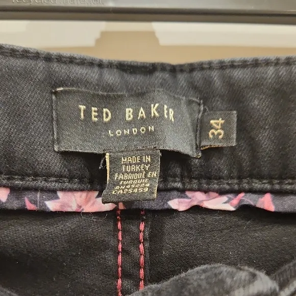 Ted Baker Black Jeans Size 34