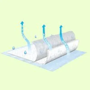 Tena Harmonie Air Flow Underpad-23 inch x 36 inch, 10/Pack